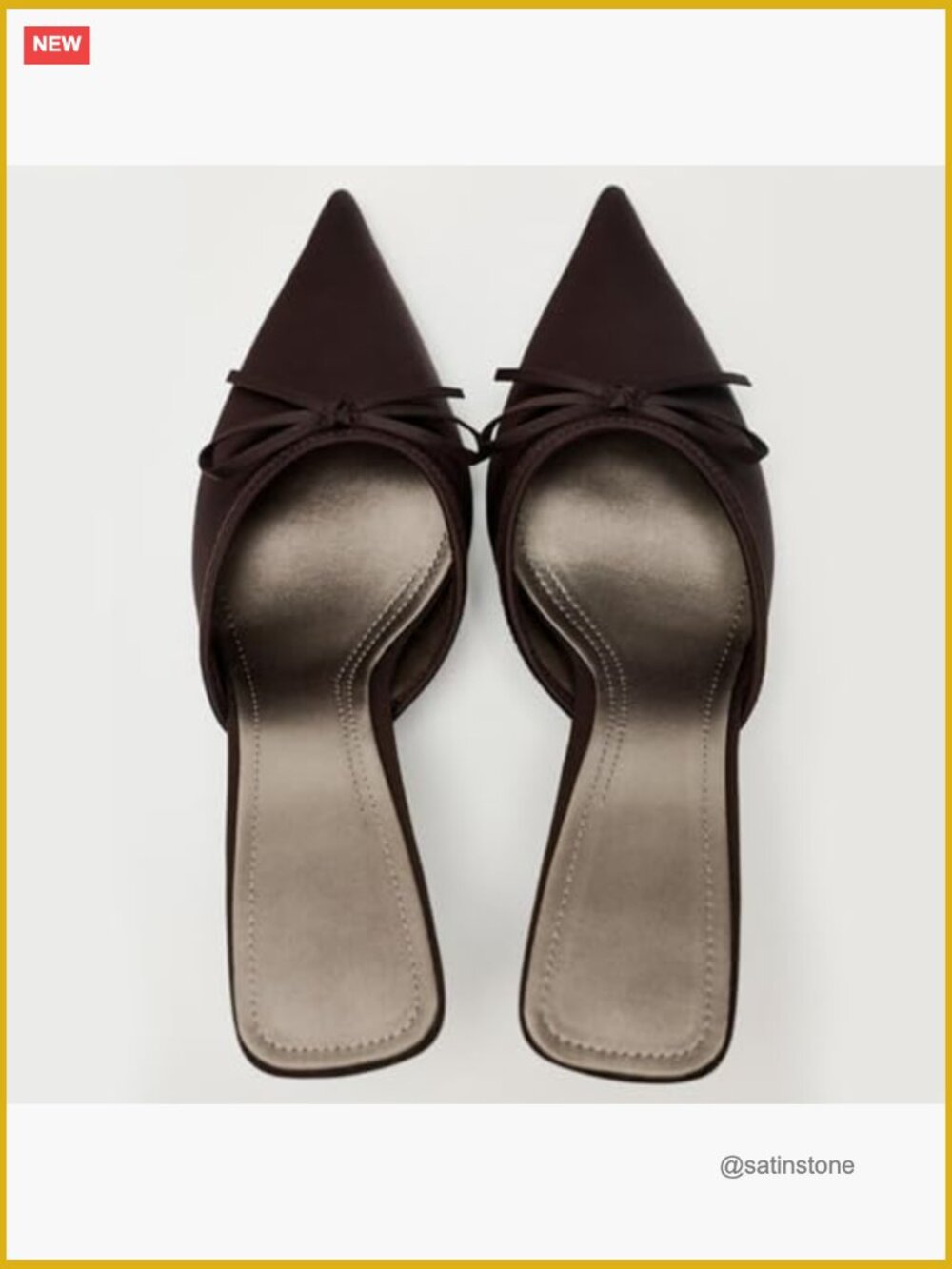 Kitten Heel Bow Mules for Women Slip On Backless Low Heel Pumps - Picture 4 of 7